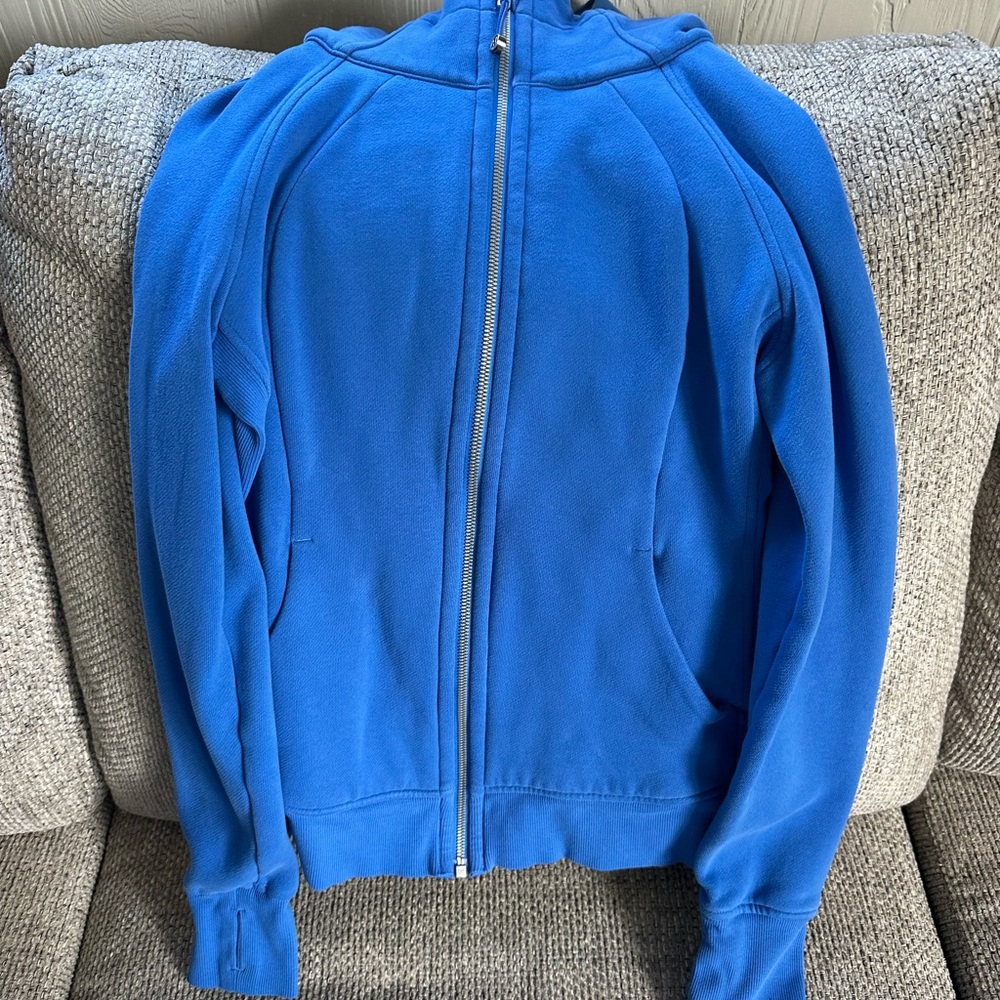 lululemon athletica Blue Full-Zip Hoodie